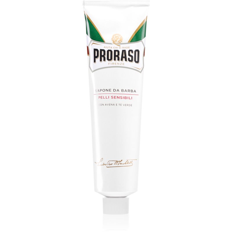 Proraso White сапун за бръснене за чувствителна кожа в туба 150 мл.