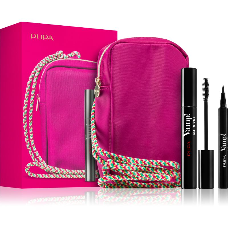 Pupa Vamp! All In One подаръчен комплект за очи 101 Black