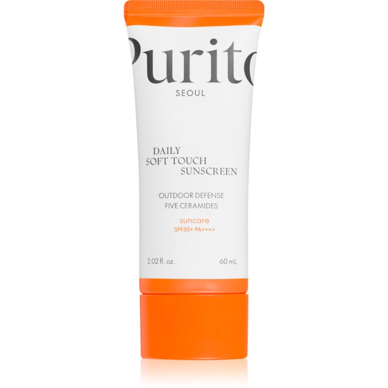 Purito Daily Soft Touch Sunscreen лек защитен крем за лице SPF 50+ 60 мл. на ниска цена