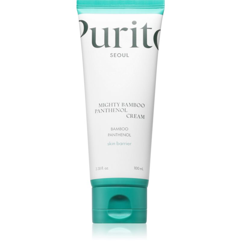 Purito Mighty Bamboo Panthenol Cream интензивен регенериращ крем възстановяващ кожната бариера 100 мл.