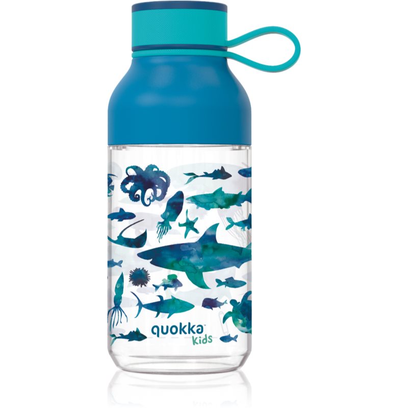 Quokka Ice Kids шише със закачалка Sea Animals 430 мл.