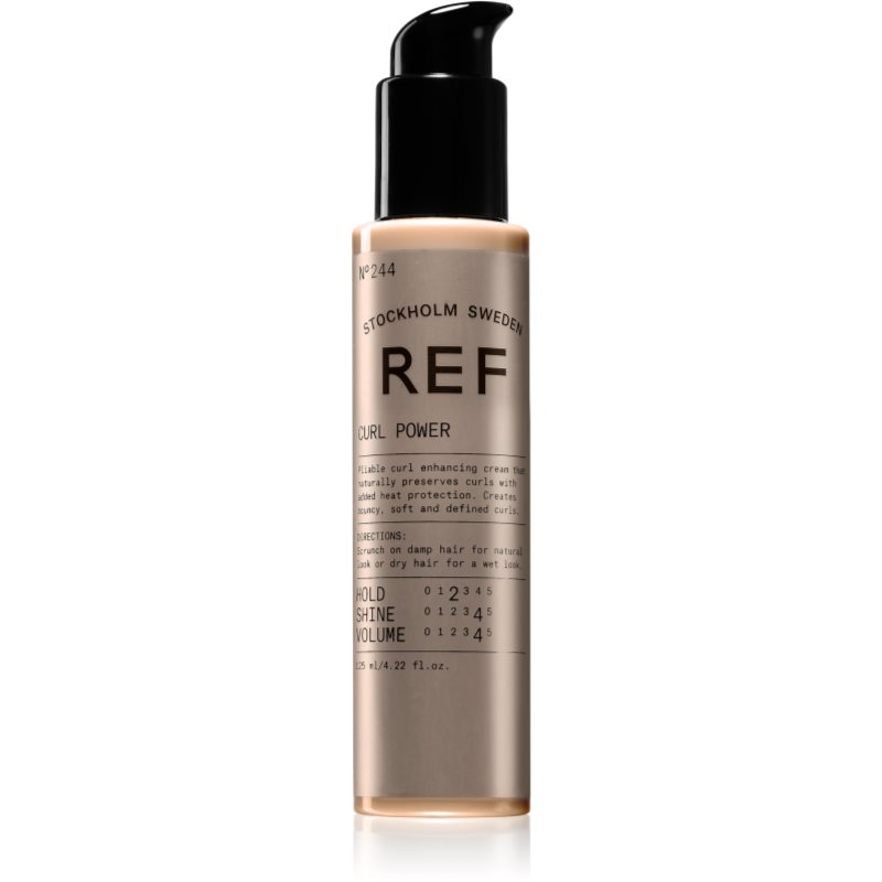 REF Curl Power крем за коса за еластични къдрици 125 мл.