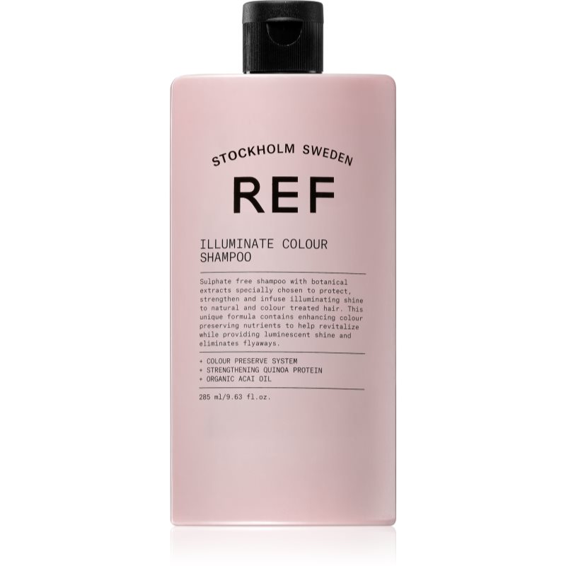 REF Illuminate Colour Shampoo шампоан за блясък за блясък и мекота на косата 285 мл.