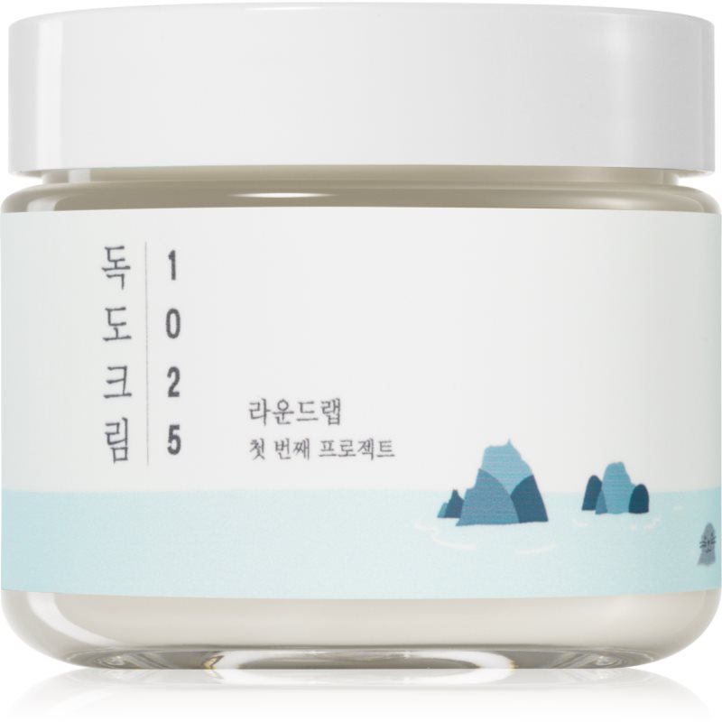 ROUND LAB 1025 Dokdo Cream регенериращ и хидратиращ крем за суха до чувствителна кожа 80 мл.