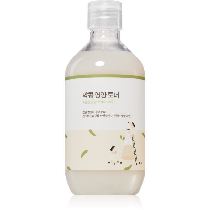 ROUND LAB Soybean Nourishing Toner хидратиращ и подхранващ тоник за чувствителна кожа на лицето 300 мл.