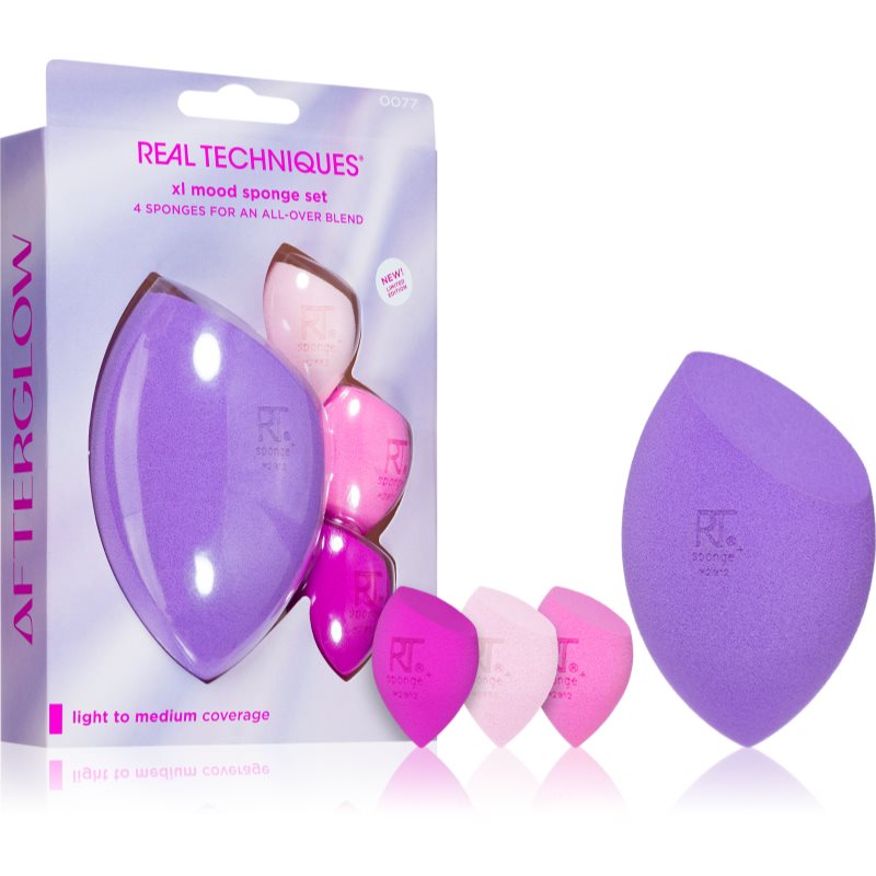 Real Techniques Afterglow гъби за лице и тяло