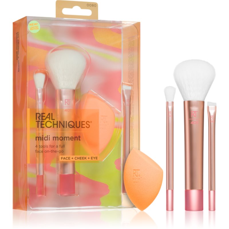 Real Techniques Orange Crush комплект за пътуване на ниска цена