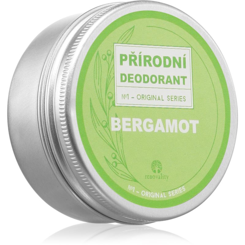 Renovality Original Series Natural Deodorant дезодорант стик с аромат Bergamot 50 мл.