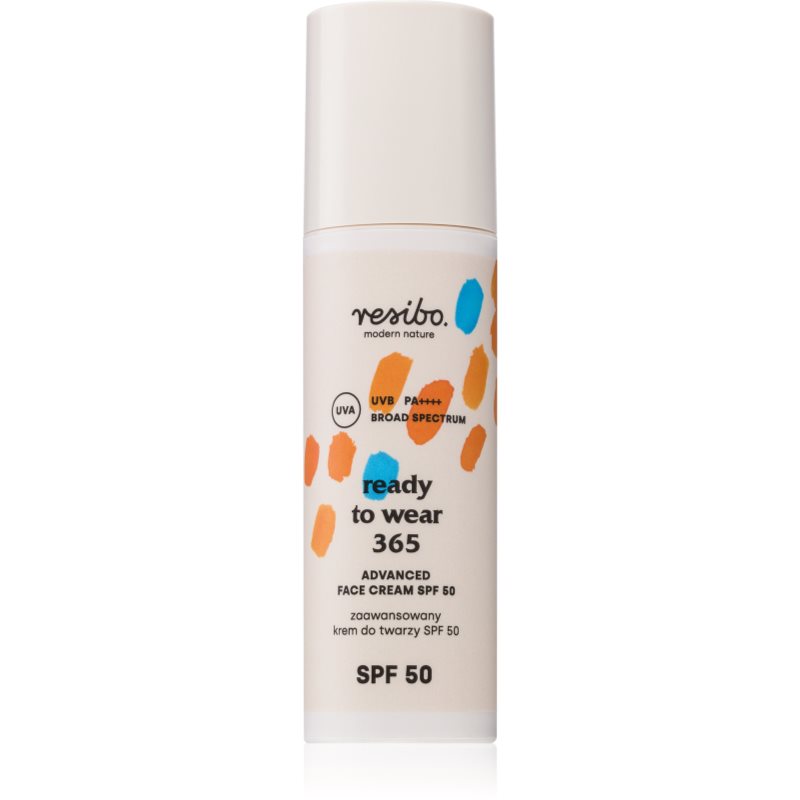 Resibo Ready to wear 365 Advanced face cream SPF50 крем за лице SPF 50 50 мл. на ниска цена