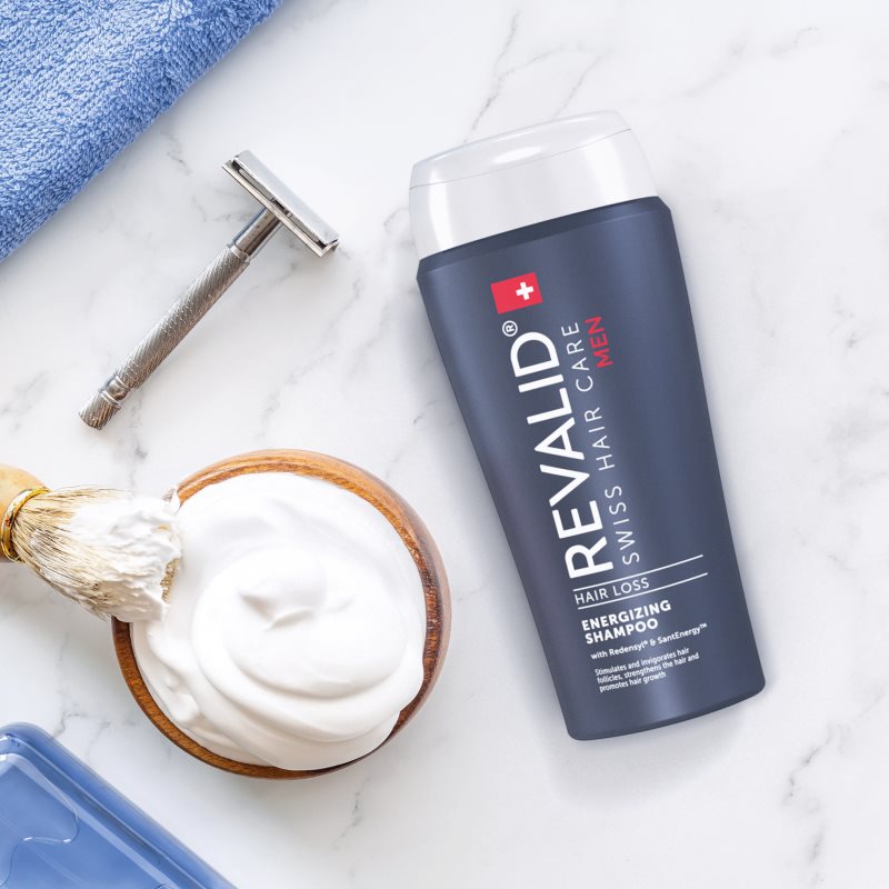 Revalid Energizing Shampoo Men енергизиращ шампоан против косопад за мъже 200 мл. на ниска цена