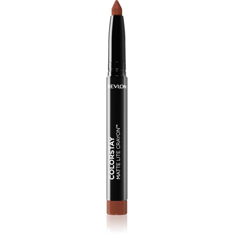 Revlon Cosmetics ColorStay™ Matte Lite Crayon матиращо червило с молив цвят 003 Souffle All Day 1