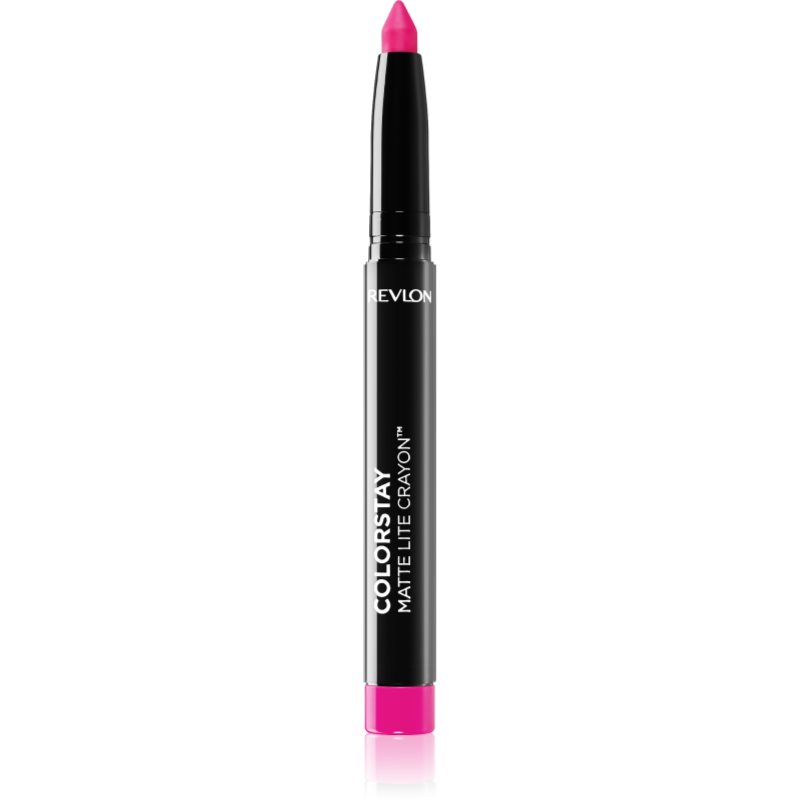 Revlon Cosmetics ColorStay™ Matte Lite Crayon матиращо червило с молив цвят 006 Lift Off 1