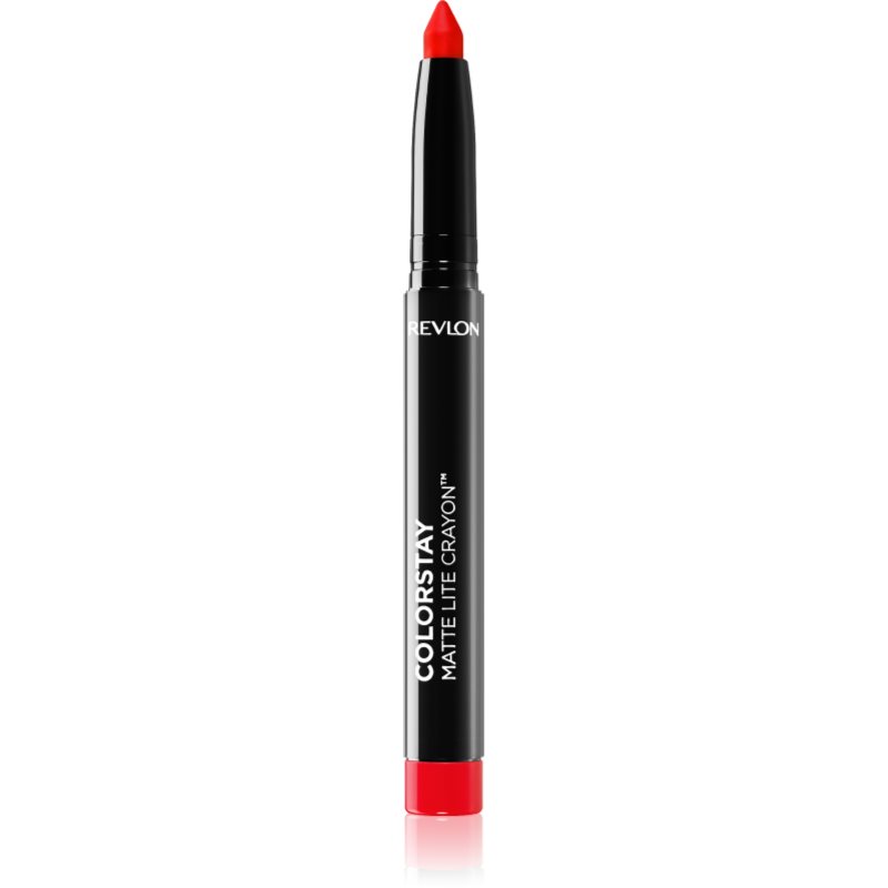Revlon Cosmetics ColorStay™ Matte Lite Crayon матиращо червило с молив цвят 009 Ruffled Feathers 1