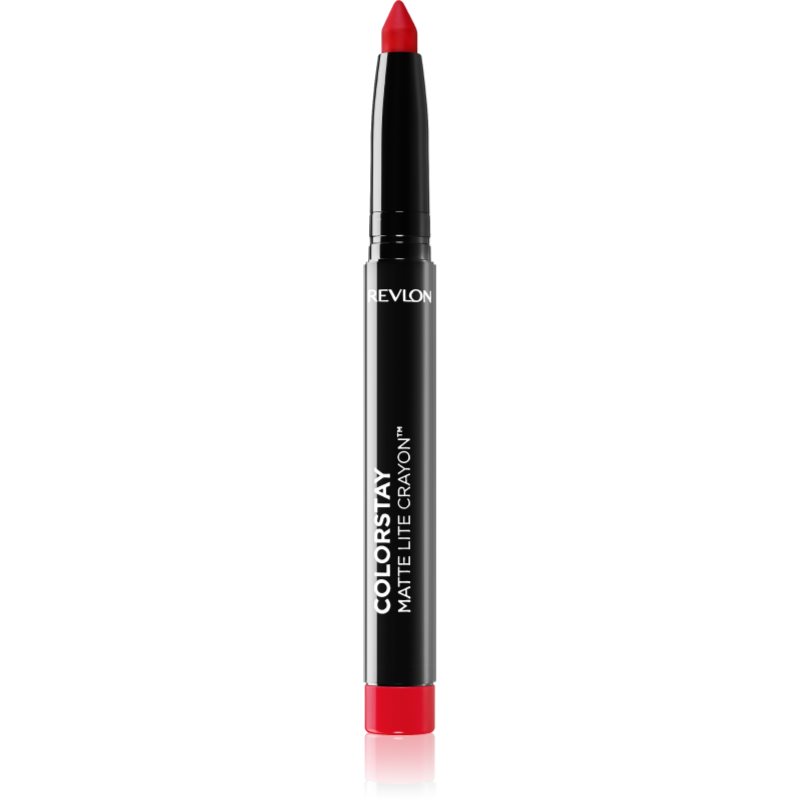 Revlon Cosmetics ColorStay™ Matte Lite Crayon матиращо червило с молив цвят 010 Air Kiss 1