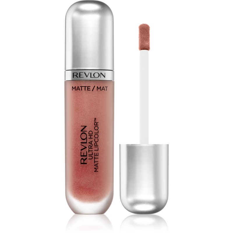 Revlon Cosmetics Ultra HD Matte Lipcolor™ ултра матиращо течно червило цвят 630 Seduction 5.9 мл.