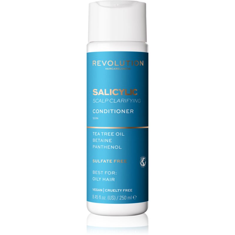 Revolution Haircare Skinification Salicylic почистващ балсам за мазна коса 250 мл.