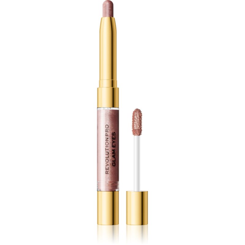 Revolution PRO Glam сенки за очи с блясък 2 в 1 цвят Hypnotic 11 гр.