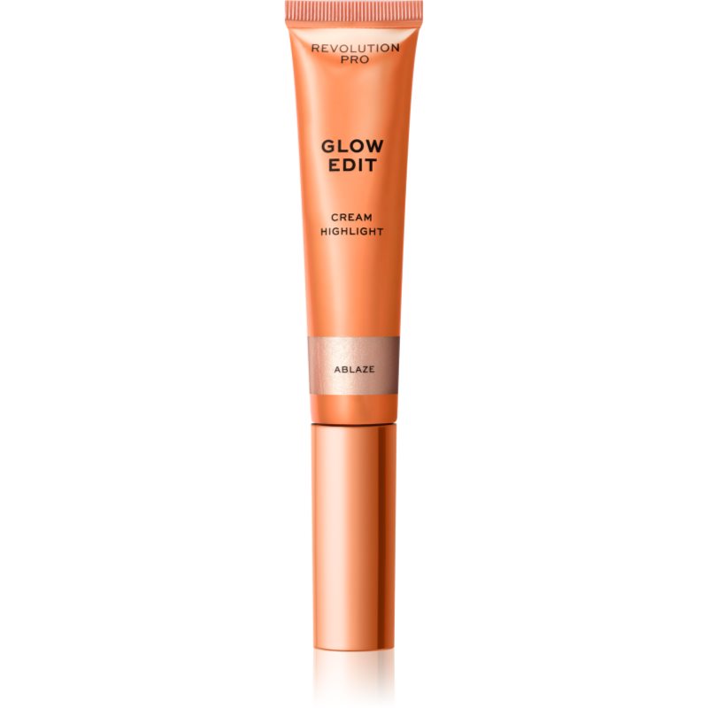 Revolution PRO Glow Edit кремообразен озарител цвят Ablaze 15 мл.