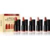 Revolution PRO Lipstick Collection сатенено червило подаръчен комплект цвят Burnt Nudes 5x3