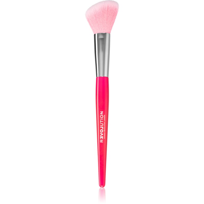 Revolution Relove Brush Queen скосена четка за пудра и бронзър 1 бр.