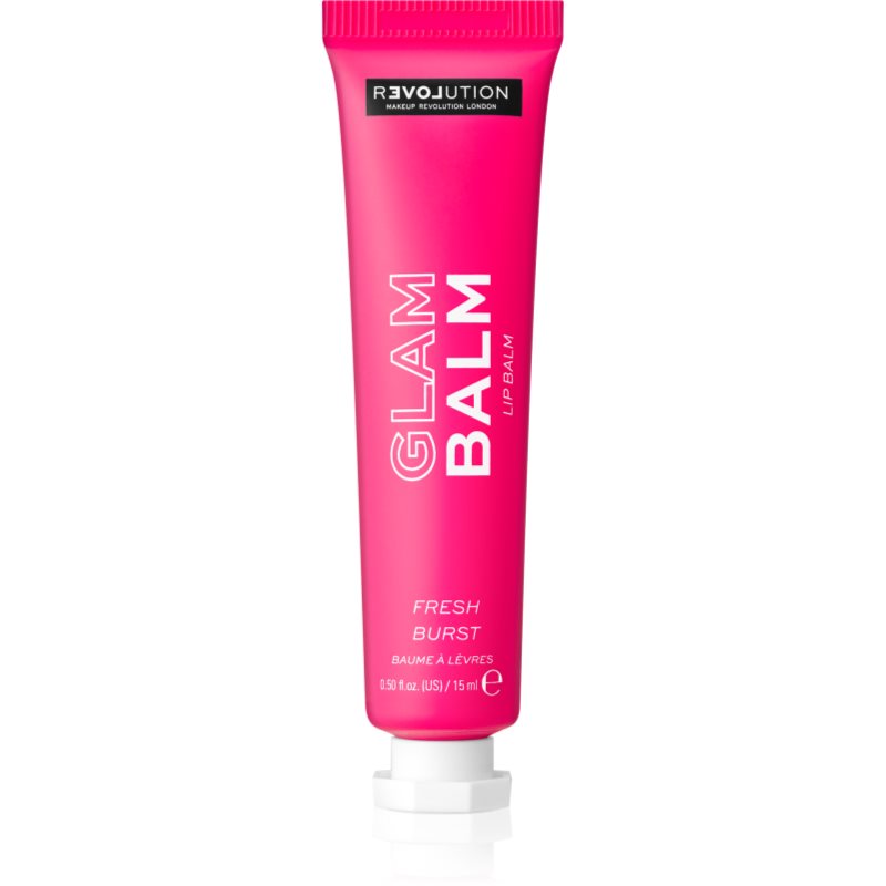 Revolution Relove Glam Balm подхранващ балсам за устни с аромат Fresh Burst Watermelon 15 гр.
