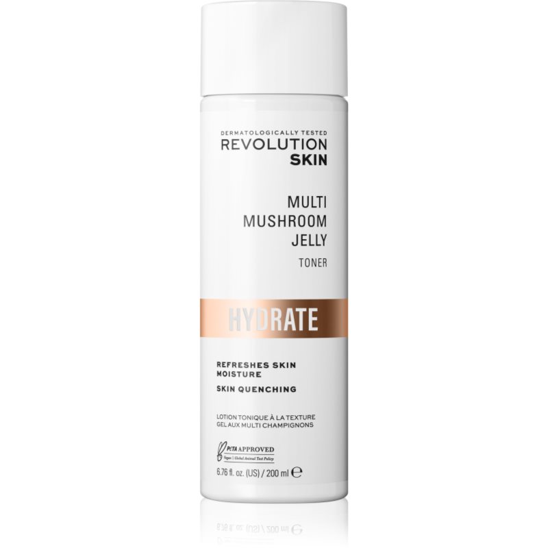 Revolution Skincare Multi Mushroom хидратиращ и подхранващ тоник 200 мл.