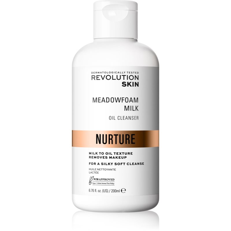 Revolution Skincare Nurture Meadowfoam Milk почистващ маслен балсам 200 мл.