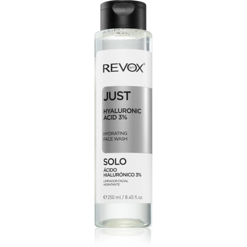 Revox B77 Just Hyaluronic Acid 3% овлажняващ почистващ гел за лице 250 мл.