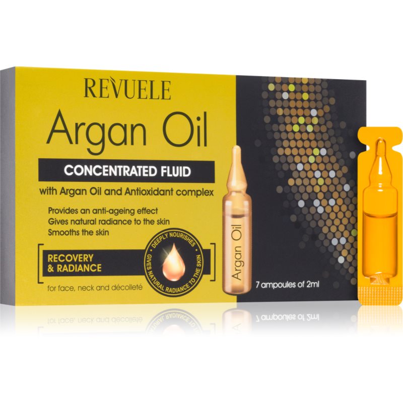 Revuele Argan Oil Concentrated Fluid концентриран серум за лице с арганово масло 7x2 мл.