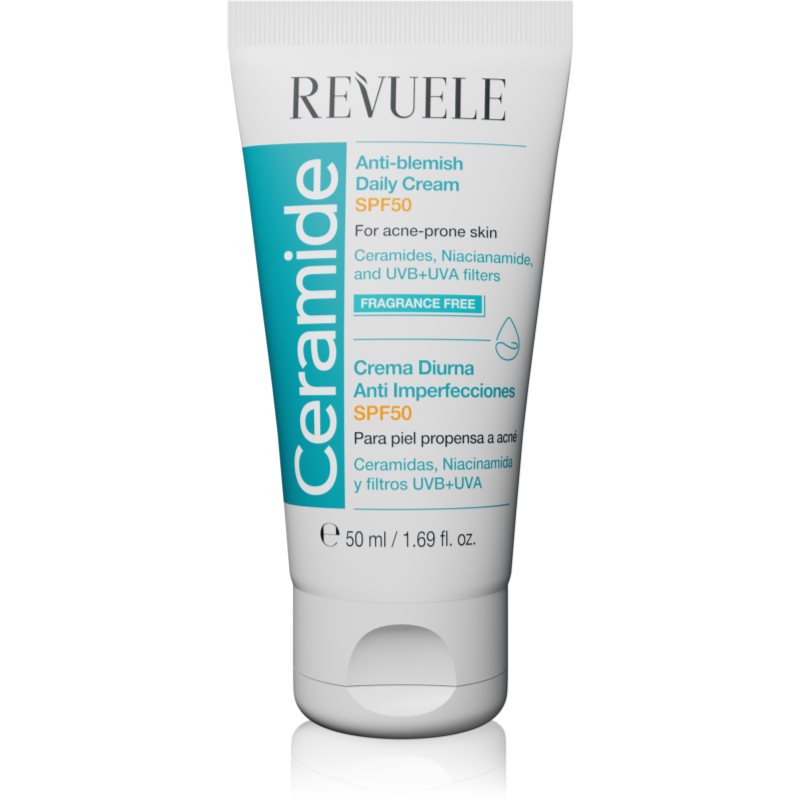 Revuele Ceramide Anti-Blemish Daily Cream дневен предпазващ крем за проблемна кожа