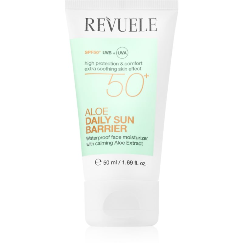 Revuele Daily Sun Barrier Aloe успокояващ дневен крем SPF 50+ 50 мл.