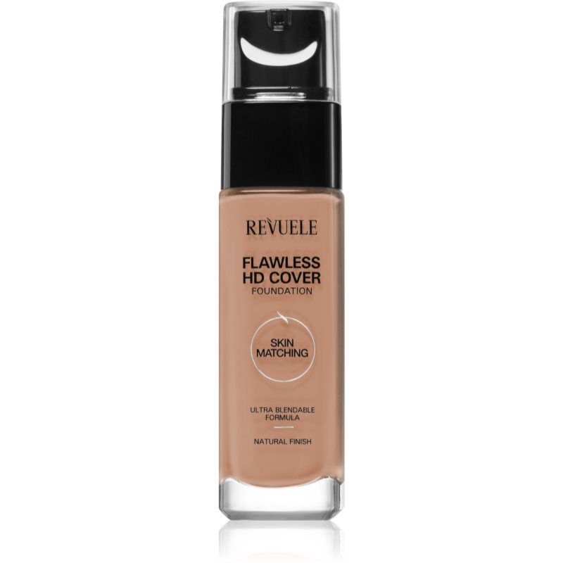 Revuele Flawless HD Cover Foundation лек фон дьо тен за перфектен външен вид цвят 04 33 мл.