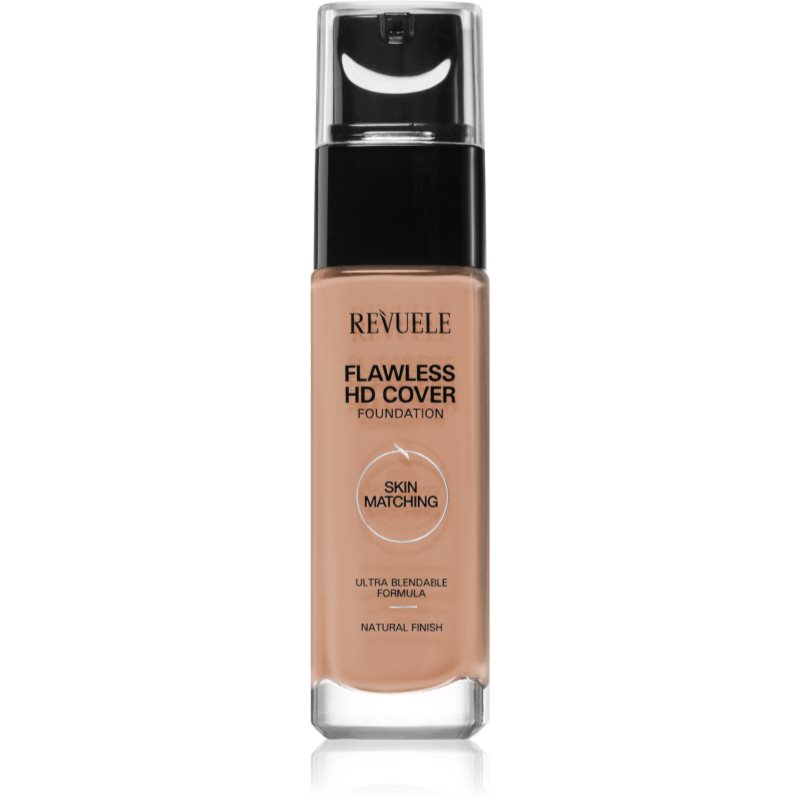 Revuele Flawless HD Cover Foundation лек фон дьо тен за перфектен външен вид цвят 05 33 мл.