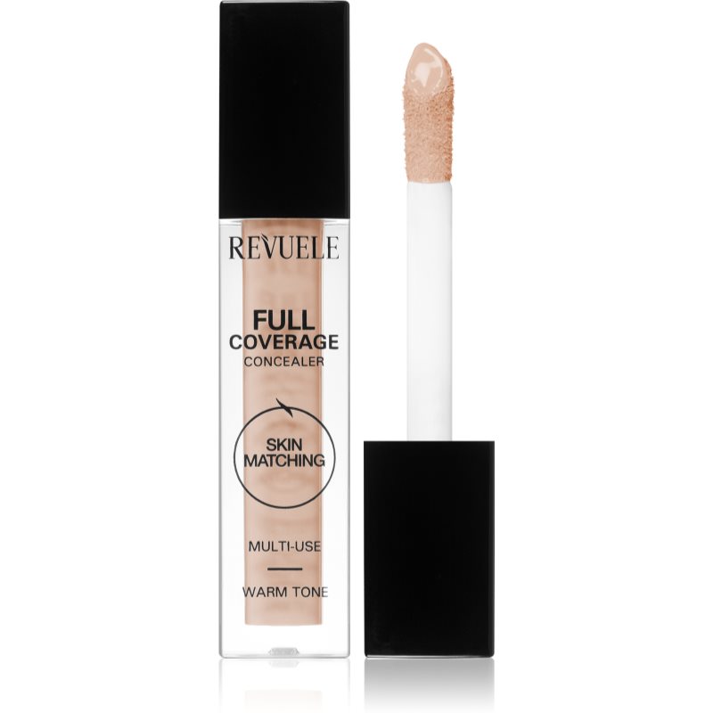 Revuele Full Coverage Concealer коректор с висока покривност цвят Warm Tone 5 мл.