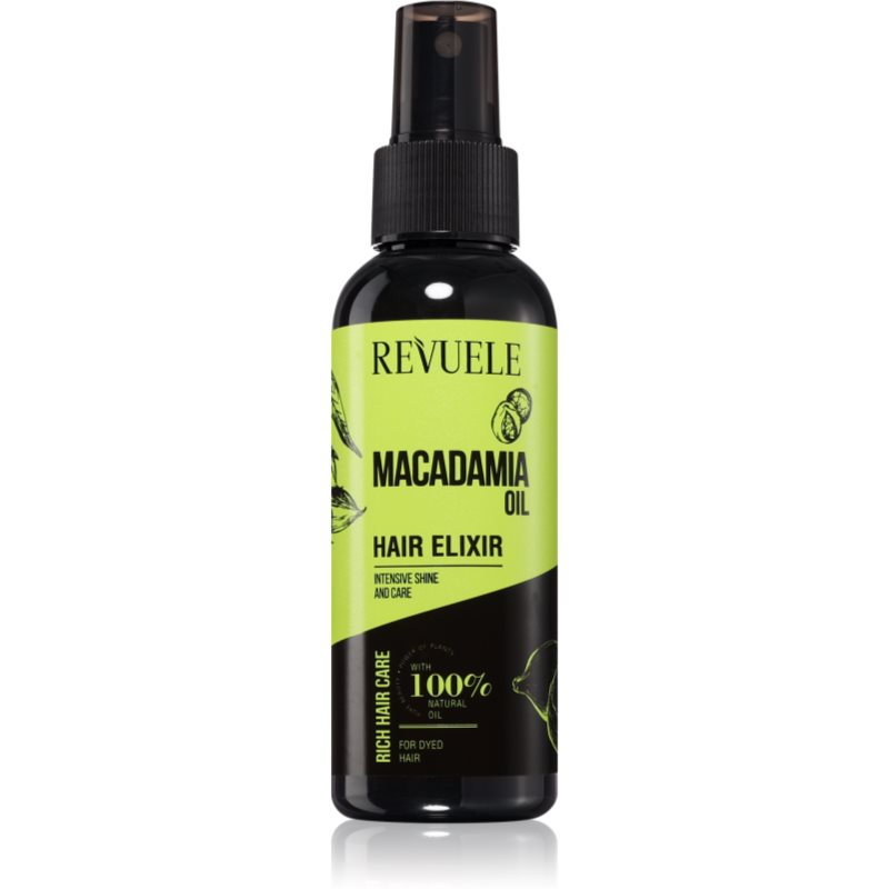 Revuele Macadamia Oil Hair Elixir защитен спрей за боядисана коса 120 мл.