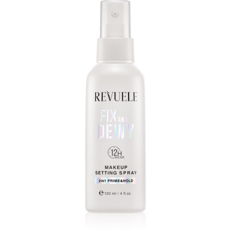 Revuele Makeup Setting Spray Fix And Dewy фон дьо тен фиксатор за озаряване на лицето 120 мл.