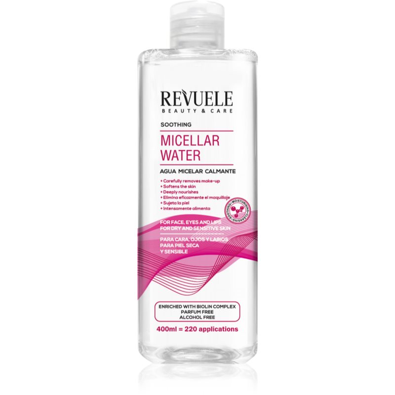 Revuele Micellar Water Soothing успокояваща мицеларна вода 400 мл.