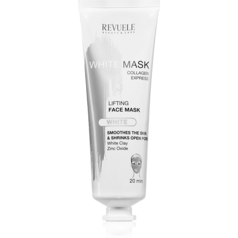 Revuele White Mask Collagen Express маска с лифтинг и стягащ ефект за стягане на порите 80 мл.