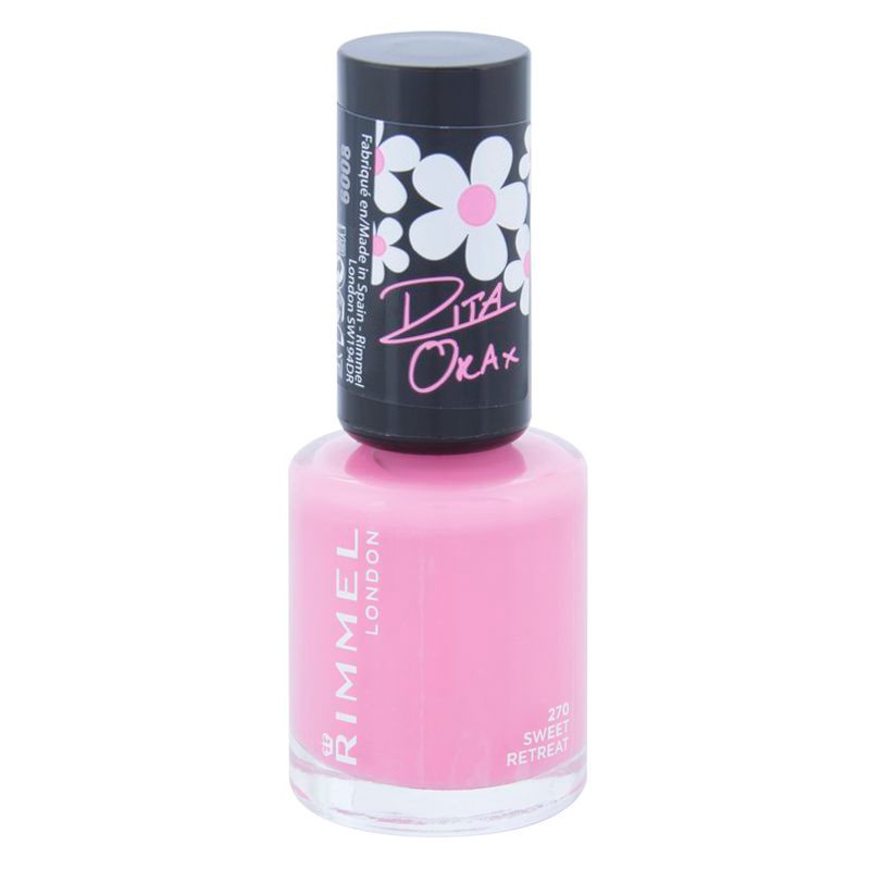 Rimmel 60 Seconds By Rita Ora лак за нокти цвят 270 Sweet Retreat 8 мл.