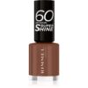Rimmel 60 Seconds Super Shine лак за нокти цвят 140 Chocolate Eclipse 8 мл.