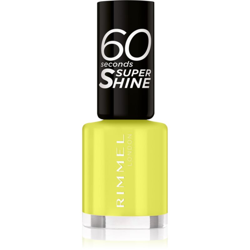Rimmel 60 Seconds Super Shine лак за нокти цвят 155 Beach Breeze Please 8 мл.