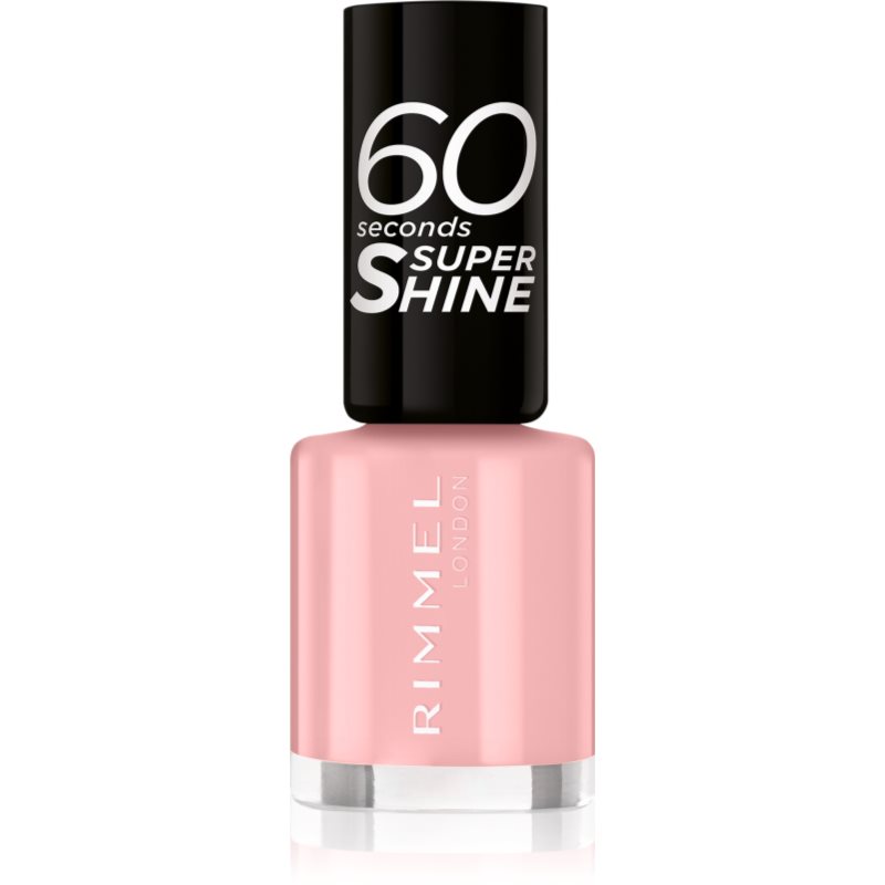 Rimmel 60 Seconds Super Shine лак за нокти цвят 262 Ring A Ring O´Roses 8 мл. на ниска цена