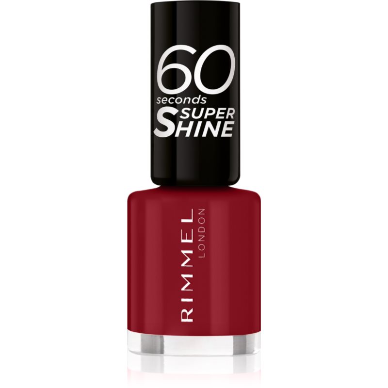 Rimmel 60 Seconds Super Shine лак за нокти цвят 314 Fiercely 8 мл.