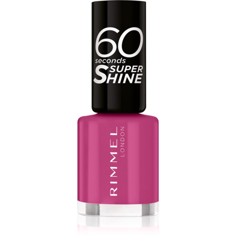 Rimmel 60 Seconds Super Shine лак за нокти цвят 321 Pink Fields 8 мл. на ниска цена