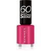 Rimmel 60 Seconds Super Shine лак за нокти цвят 323 Funtime Fuchsia 8 мл.