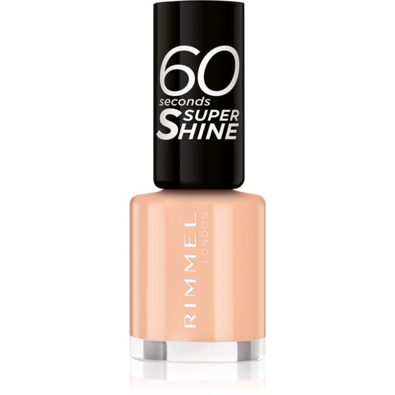 Rimmel 60 Seconds Super Shine лак за нокти цвят 401 Nude Nostalgia 8 мл. на ниска цена