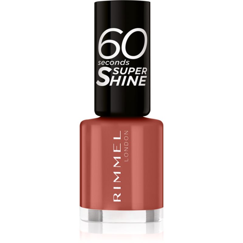 Rimmel 60 Seconds Super Shine лак за нокти цвят 707 Tan-A-Cotta 8 мл. на ниска цена