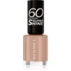 Rimmel 60 Seconds Super Shine лак за нокти цвят 708 Kiss In The Nude 8 мл.