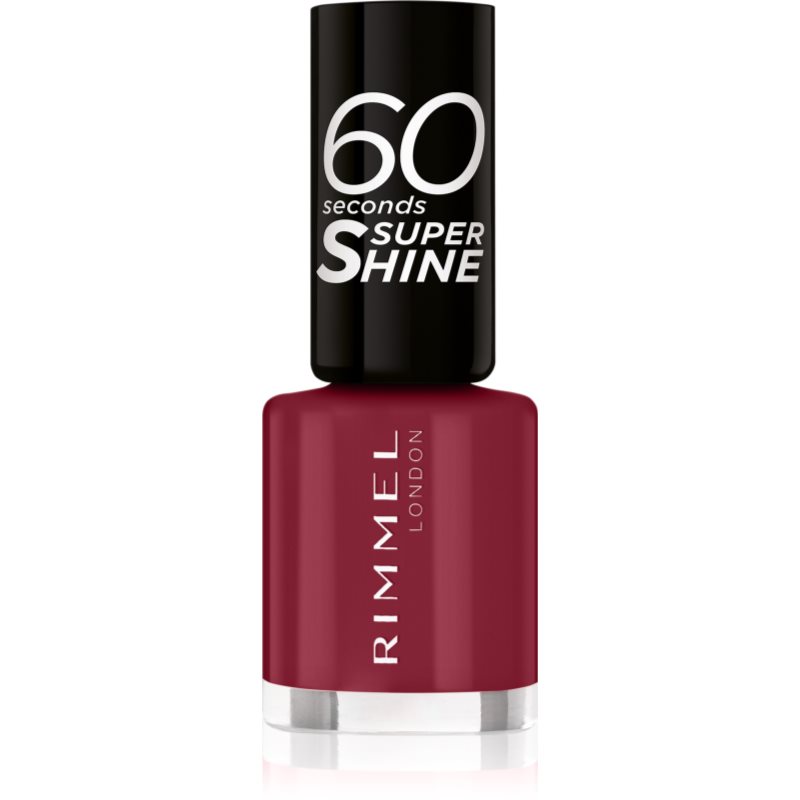 Rimmel 60 Seconds Super Shine лак за нокти цвят 710 Oh My Cherry 8 мл. на ниска цена
