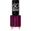 Rimmel 60 Seconds Super Shine лак за нокти цвят 712 Berry Pop 8 мл.